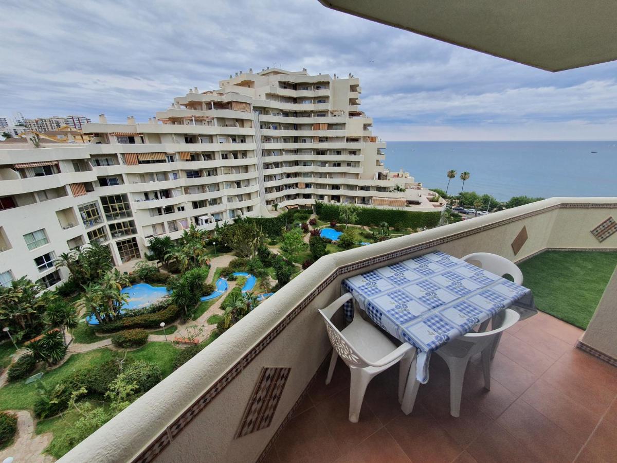 Benalbeach. Espectacular Terraza, Vistas Al Mar. 베날마데나코스타 외부 사진